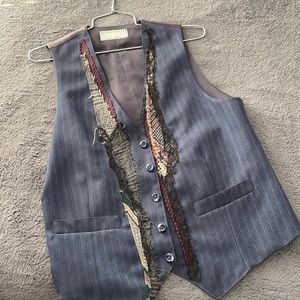 Custom suit vest